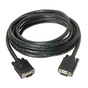 15ft. VGA Cable HD15 Male To Male Low Loss ZT1282243 - Ziotek