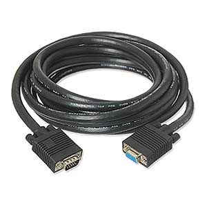 15ft. VGA Cable HD15 Male To Female Low Loss ZT1282244 - Ziotek