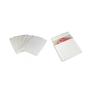 CD Mailer White Paperboard 25 Pack ZT1511200 - Ziotek