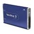 Nexstar3 USB 2.5in. External Drive Enclosure Blue NST-260U2-BL