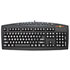 Large Print USB Keyboard Black With White Keys YKB-LPB-USB