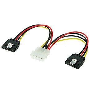 6in. SATA Power Y Cable CB-SATA-POWER-Y - Alpha Omega