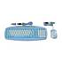 Mini USB Keyboard And Mouse For Kids, Blue KBS-6000B