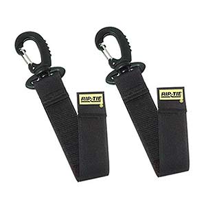 Nylon Snap Hook 6in. 2 Pack Black J-06-002 - Rip Tie