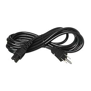 10ft. Notebook / Laptop C5 Power Cable, 3 Prong ZT1212581 - Ziotek