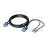 10ft. KVM Cable All-in-one VGA And PS2 MS-PS2-10