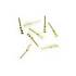 D-Sub Male Crimp Pins, 100 Pack