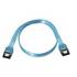 18in. SATA Data Cable 3Gbps Straight Blue SATA2-1.5UVB