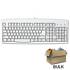 Bulk Standard PS2 Keyboard, White, 20 Pk