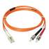 16ft. Fiber Optic LC / ST Multimode Duplex Cable