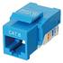 CAT6 Network (RJ45) Keystone Jack, Tool-Free, Blue ZT1800322