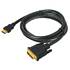 9ft. HDMI 1.2 Male To DVI-D Male Adapter Cable, Single Link