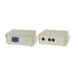 2 To 1 RJ45 Switchbox ZT1050050 - Ziotek