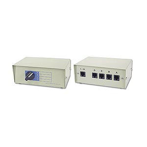 4 To 1 RJ45 Switchbox ZT1050060 - Ziotek