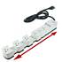6 Outlet Socket Sense Surge Protector SS1650W-06