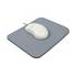 Mouse Pad Natural Rubber, 9in X 8in, Gray ZT1070155