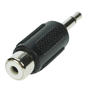 3.5mm Mono To RCA Female Adapter - Universal