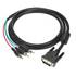 6ft. DVI-I Dual Link Male To RCA Male X3 Component Video Cable