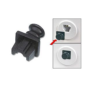 RJ45 Jack Snap-in Dust Cover Inside Jack - Universal