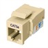 RJ45 Cat5 / 5e Keystone Jack, Tool Free, Ivory ZT1800319