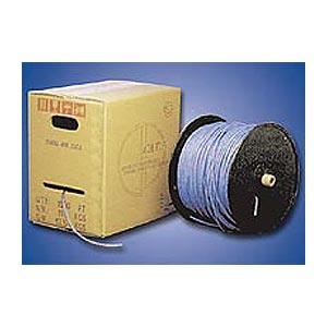 1000ft. CAT5e Stranded Bulk Cable, Blue ZT1205335 - Ziotek