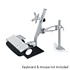 Adjustable LCD Keyboard Combo Mount, Desk Clamp ZT1110243