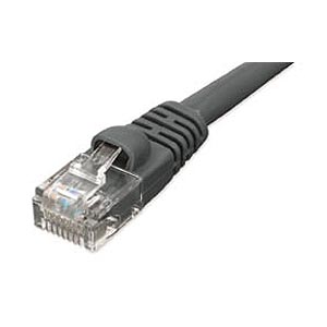 7ft CAT5e Network Patch Cable W/ Boot, Black ZT1195172 - Ziotek