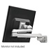 Extension LCD Arm For Track System, Up To 11lbs ZT1110339