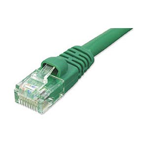 7ft CAT5e Network Patch Cable W/ Boot, Green ZT1195168 - Ziotek