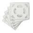 Quad CD Jewel Cases Clear 5 Pack ZT1340148