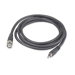 6ft. RCA Audio Male To BNC Adapter Cable, Black ZT1283307 - Ziotek