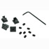RJ45 Jack Locks, Black, 12 Locks RJ45JLOCKB-12