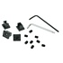 RJ45 Jack Locks, Black, 100 Locks RJ45JLOCKB-100