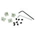 RJ45 Jack Lock, Grey, 100 Locks RJ45JLOCKI-100