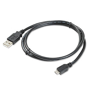 3ft. USB 2.0 Type A To USB-Micro Type B Male (5-Pin) USB Cable, Black - Universal