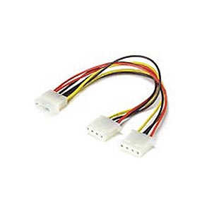 Power Supply 4-Pin Molex Y-splitter 18AWG ZT1130270 - Ziotek