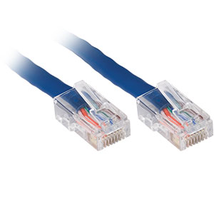 1ft. CAT5e UTP Patch Cable, Blue - Universal