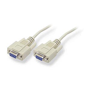 6ft. DB9 Null Modem Female To Female Cable ZT1251170 - Ziotek