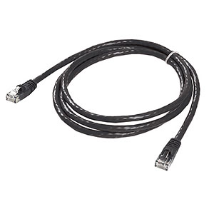 5ft. CAT6 Patch Cable W/ Boot, Black ZT1195275 - Ziotek