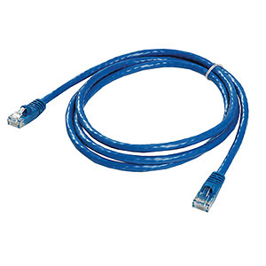 5ft. CAT6 Patch Cable W/ Boot, Blue ZT1195277 - Ziotek