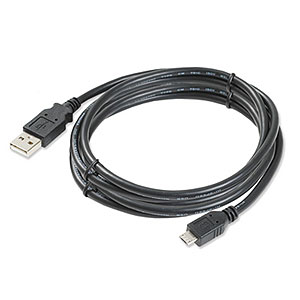 10ft. USB 2.0 Type A Male To Micro-USB Type B Male USB Cable ZT1311022 - Ziotek