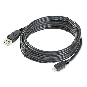 15ft. USB 2.0 Type A Male To Micro-USB Type B Male USB Cable ZT1311023 - Ziotek