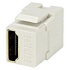 HDMI Inline Keystone Jack Coupler, Female To Female, White