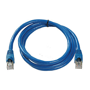 5ft Cat6a STP Patch Cable With Boot, Blue ZT1197245 - Ziotek
