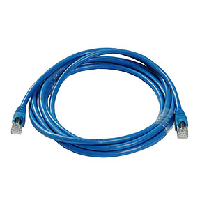 10ft Cat6a STP Patch Cable With Boot, Blue ZT1197247 - Ziotek