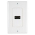 1 Port HDMI Wall Plate, Off White
