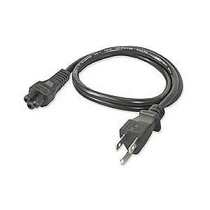 6ft. Notebook / Laptop C5 Power Cable, 3 Prong ZT1212580 - Ziotek