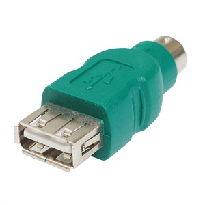 USB To PS/2 (6-Pin) Port Cable Adapter - Universal