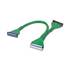 18in. Round IDE ATA133 40-Pin Cable With 3 Connectors Green ZT1201080