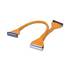 18in. Round IDE ATA133 40-Pin Cable With 3 Connectors Orange ZT1201082